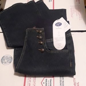 Diane Gillman, wide-leg sailor jeans. Size…